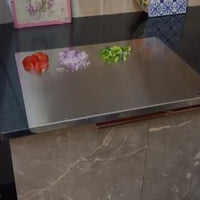 Premium Stainless Steel Chopping Board | Rust-Resistant & Durable