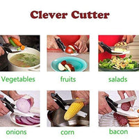 2-in-1 Steel Smart Clever Cutter | The Ultimate Kitchen Prep Tool