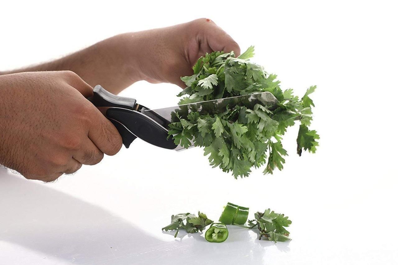 2-in-1 Steel Smart Clever Cutter | The Ultimate Kitchen Prep Tool