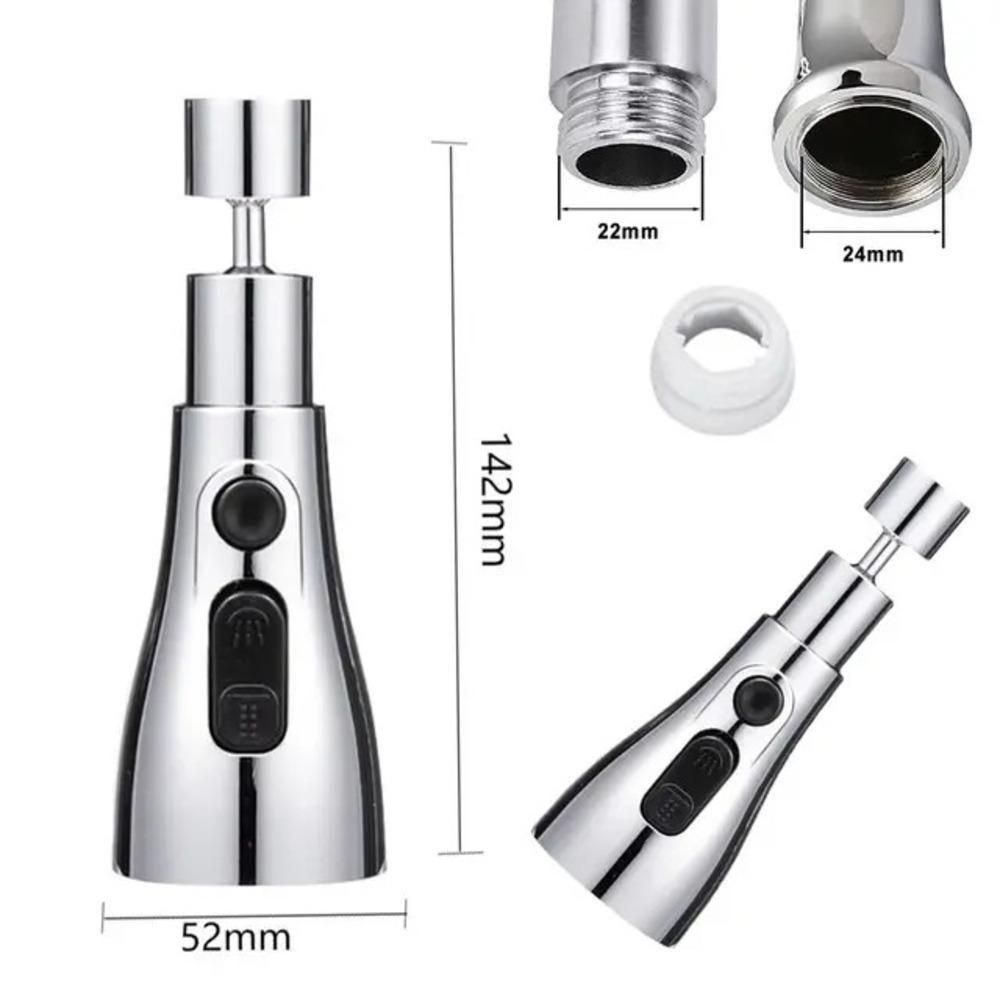 3-Mode Adjustable Sink Sprayer