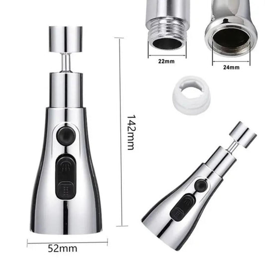 3-Mode Adjustable Sink Sprayer