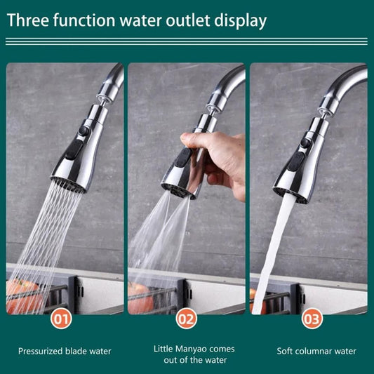 3-Mode Adjustable Sink Sprayer