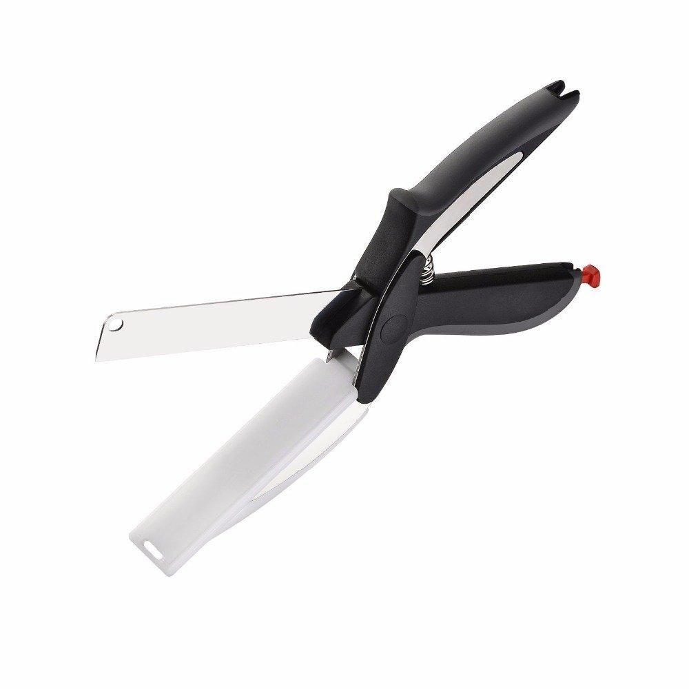 2-in-1 Steel Smart Clever Cutter | The Ultimate Kitchen Prep Tool