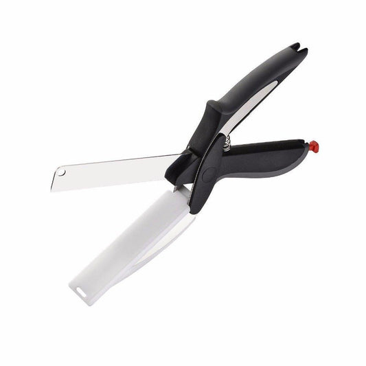 2-in-1 Steel Smart Clever Cutter | The Ultimate Kitchen Prep Tool